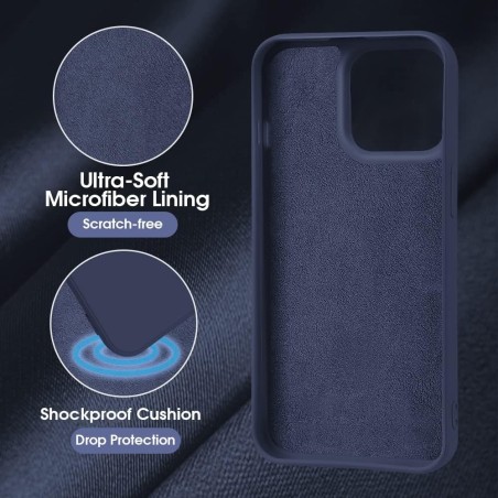 Dėklas X-Level Dynamic Samsung S916 S23 Plus 5G tamsiai mėlynas