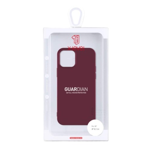 Dėklas X-Level Guardian Apple iPhone 11 tamsiai raudonas