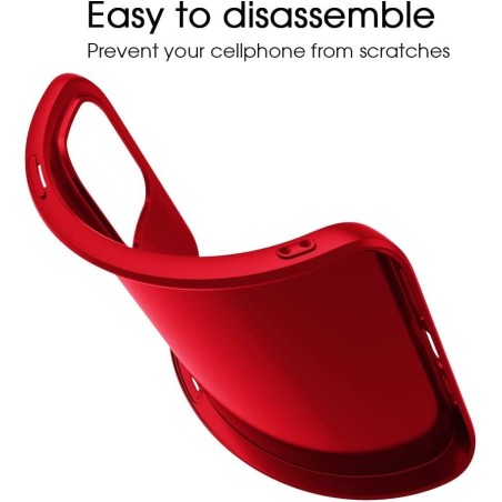 Dėklas X-Level Guardian Samsung S721 S24 FE raudonas