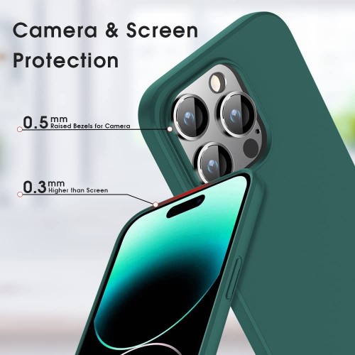 Dėklas X-Level Guardian Xiaomi Redmi Note 14 Pro+ 5G tamsiai žalias