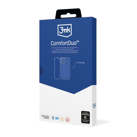 Dėklo ir apsauginio stikliuko rinkinys 3mk ComfortDuo Clear Samsung A165 A16 4G/A166 A16 5G