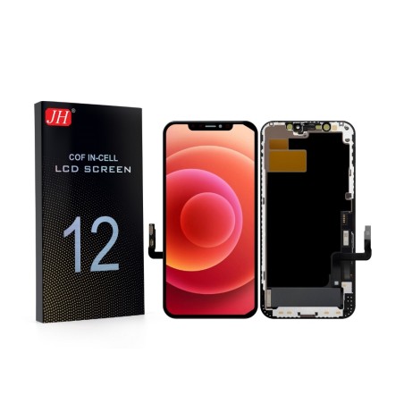 Ekranas Apple iPhone 12/12 Pro su lietimui jautriu stikliuku JH INCELL (removable IC)