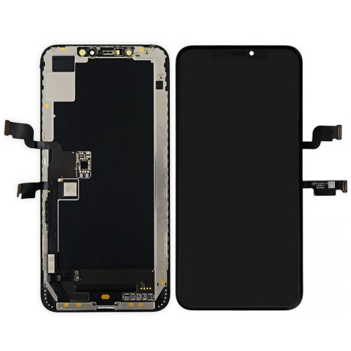 Ekranas Apple iPhone XS Max su lietimui jautriu stikliuku GX hard OLED (non-removable IC)