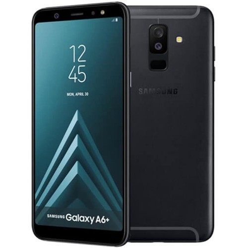 Samsung Galaxy A6 Plus (2018) 64GB A605F DS, Juodas, Klasė B