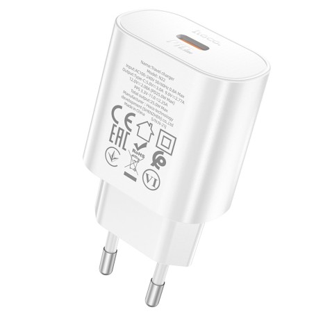 Įkroviklis Hoco N22 25W USB-C baltas