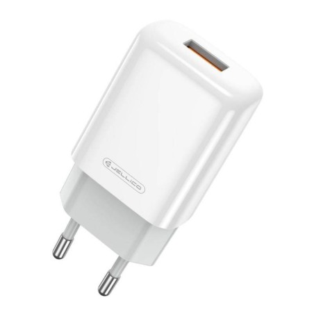 Įkroviklis Jellico EU01 2.4A USB-A baltas