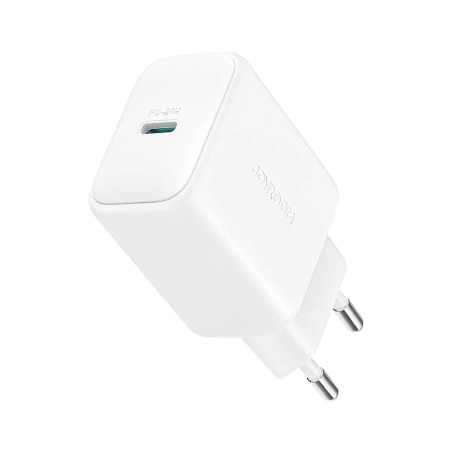 Įkroviklis Joyroom JR-TCF20 20W USB-C + USB-C to USB-C cable 1.0m baltas