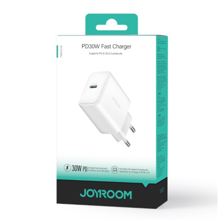 Įkroviklis Joyroom JR-TCF24 30W USB-C baltas