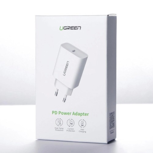 Įkroviklis Ugreen CD137 20W USB-C baltas