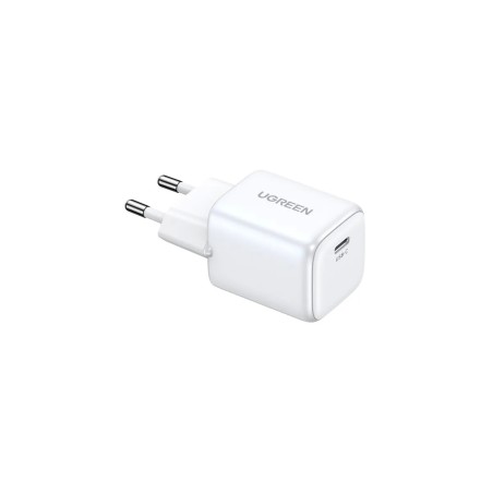 Įkroviklis Ugreen CD318 20W GaN USB-C baltas