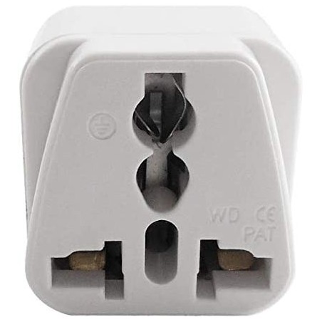 Įkrovimo adapteris USA/UK/CN-EUR baltas