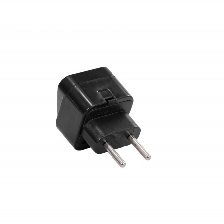 Įkrovimo adapteris USA/UK/CN-EUR juodas