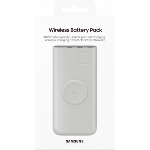 Išorinė baterija Power Bank Samsung EB-U2510XUEGEU 25W PD+FQI 10000mAh rusva