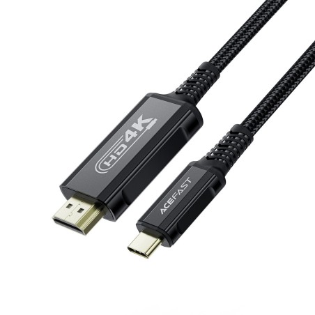 Kabelis Acefast C1-10 USB-C to HDMI 1.8m juodas