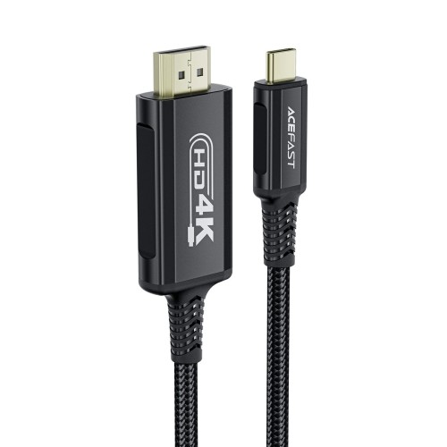 Kabelis Acefast C1-10 USB-C to HDMI 1.8m juodas