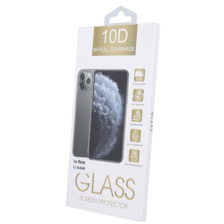 LCD apsauginis stikliukas 10D Full Glue Apple iPhone 16e juodas