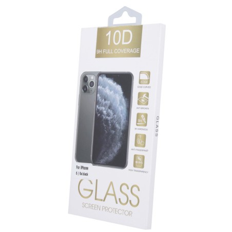LCD apsauginis stikliukas 10D Full Glue Xiaomi Redmi Note 9 Pro/Note 9 Pro Max/Note 9S/Poco F2 Pro lenktas juodas