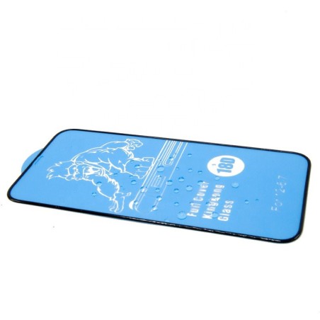 LCD apsauginis stikliukas 18D Airbag Shockproof Xiaomi Redmi Note 11/Note 11S/Poco M4 Pro 4G juodas
