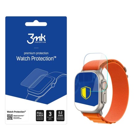 LCD apsauginis stikliukas 3mk Flexible Glass Samsung Watch 4 40mm 3vnt