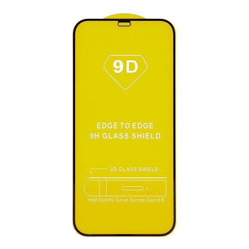 LCD apsauginis stikliukas 9D Full Glue Samsung A145 A14 4G/A146 A14 5G juodas