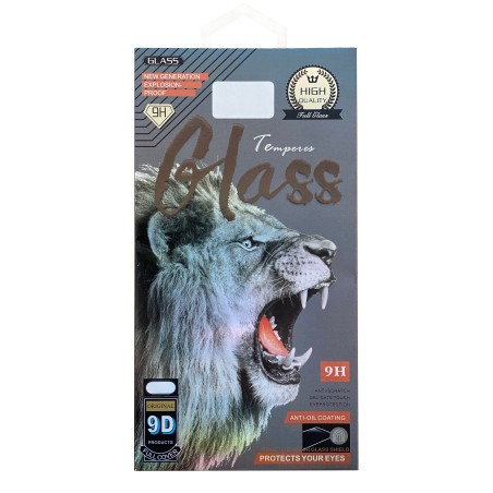 LCD apsauginis stikliukas 9D Full Glue Samsung S711 S23 FE juodas