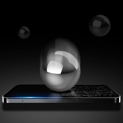 LCD apsauginis stikliukas Dux Ducis Redmi 14C/Redmi A4/Poco C75 juodas
