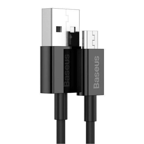 USB kabelis Baseus Superior iš USB į microUSB 2A 2.0m juodas CAMYS-A01