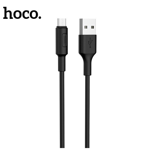 USB kabelis Hoco X25 microUSB 1.0m juodas