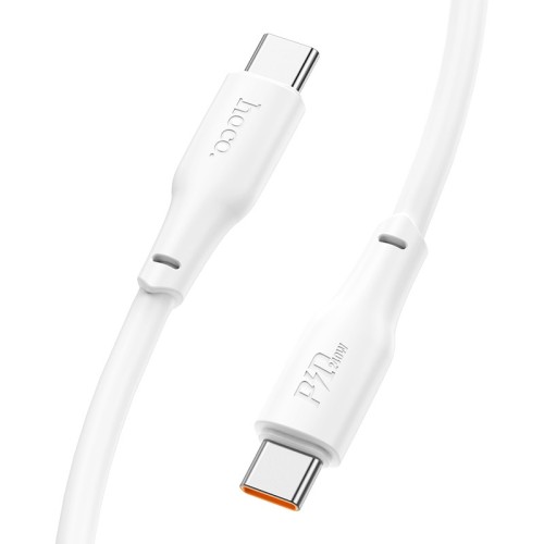 USB kabelis Hoco X93 60W USB-C to USB-C 2.0m baltas