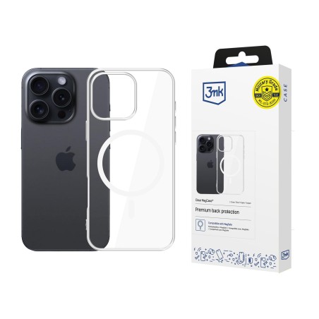 Dėklas 3mk Clear MagCase Apple iPhone 16 Pro