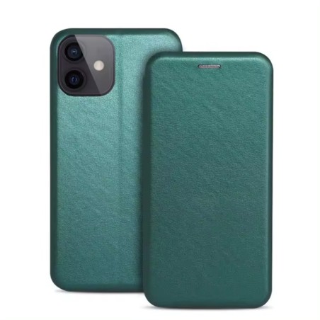 Dėklas Book Elegance Samsung S911 S23 5G tamsiai žalias