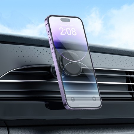 Automobilinis telefono laikiklis Borofone BH102 (air vent) juodas