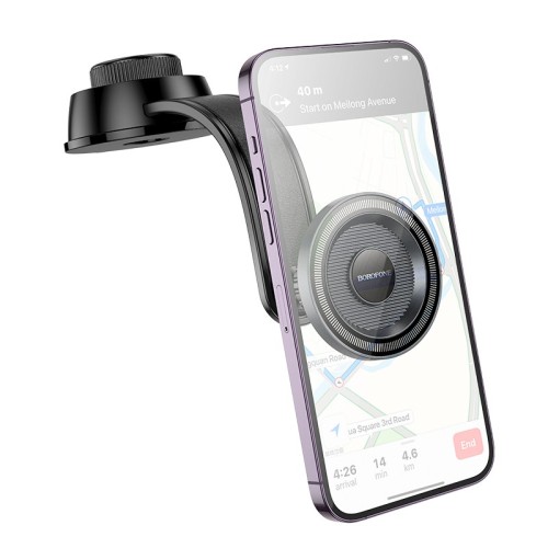 Automobilinis telefono laikiklis Borofone BH123 (dashboard) juodas