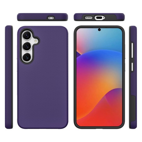 Dėklas Perfectionists Triangle Case Samsung A556 A55 5G violetinis