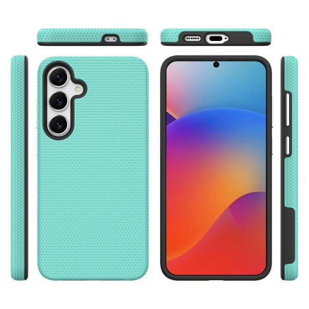 Dėklas Perfectionists Triangle Case Samsung A556 A55 5G žalias
