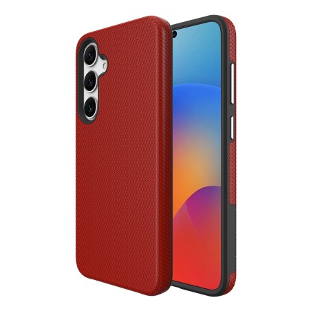 Dėklas Perfectionists Triangle Case Samsung G991 S21 5G raudonas