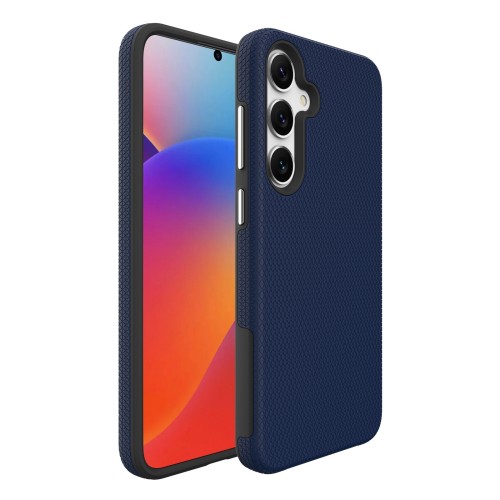 Dėklas Perfectionists Triangle Case Samsung G991 S21 5G tamsiai mėlynas