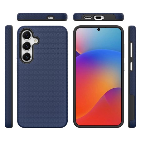 Dėklas Perfectionists Triangle Case Samsung S901 S22 5G tamsiai mėlynas