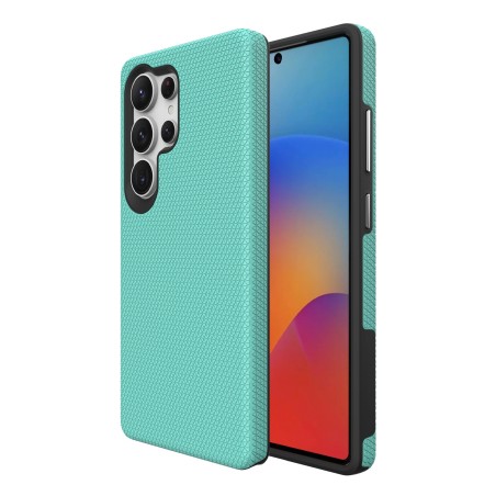 Dėklas Perfectionists Triangle Case Samsung S908 S22 Ultra 5G žalias