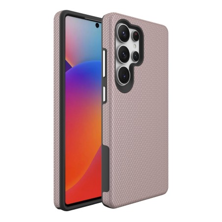 Dėklas Perfectionists Triangle Case Samsung S928 S24 Ultra rožinio aukso