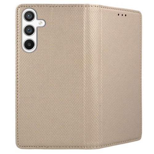 Dėklas Smart Magnet Samsung A556 A55 5G auksinis