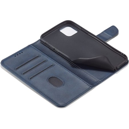 Dėklas Wallet Case Samsung A530 A8 2018 mėlynas