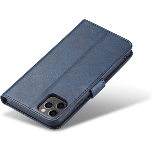 Dėklas Wallet Case Samsung A530 A8 2018 mėlynas