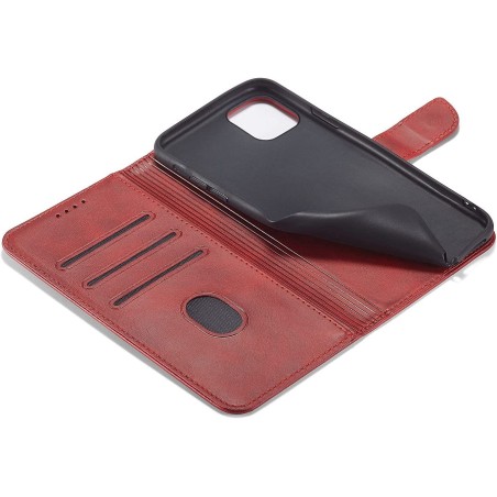 Dėklas Wallet Case Samsung A546 A54 5G raudonas