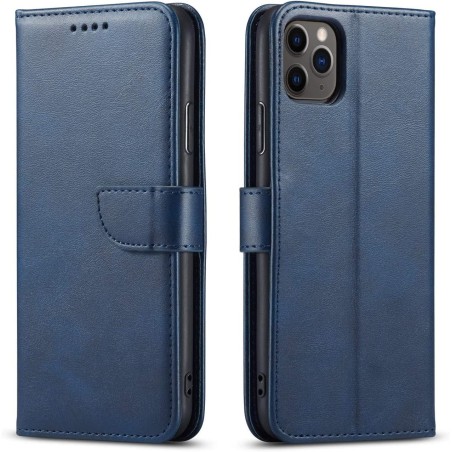 Dėklas Wallet Case Xiaomi Redmi Note 14 4G mėlynas