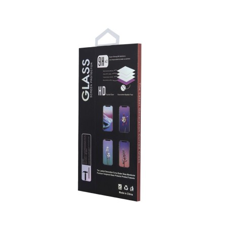 LCD apsauginis stikliukas 6D Samsung A145 A14 4G/A146 A14 5G juodas