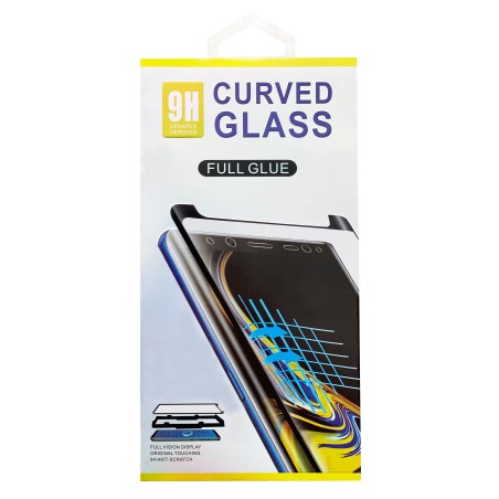 LCD apsauginis stikliukas 9D Curved Full Glue Xiaomi Redmi Note 14 Pro 4G juodas
