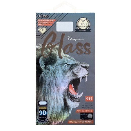 LCD apsauginis stikliukas 9D Full Glue Xiaomi Redmi Note 14 4G juodas