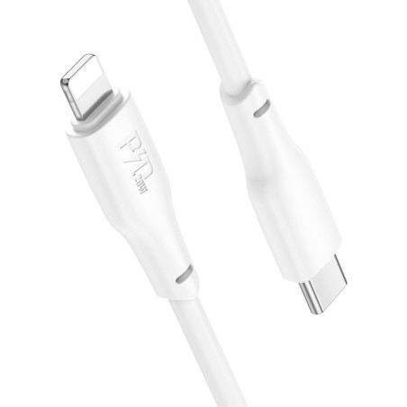 USB kabelis Hoco X93 PD20W USB-C to Lightning 1.0m baltas