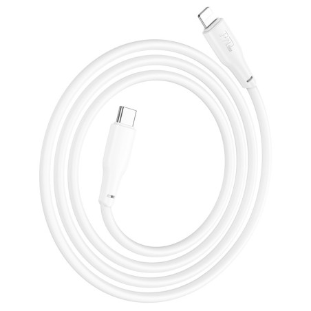 USB kabelis Hoco X93 PD20W USB-C to Lightning 1.0m baltas